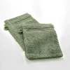 2 gants de toilette 15 x 21 cm eponge unie tendresse Fougere