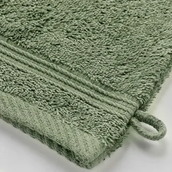 2 gants de toilette 15 x 21 cm eponge unie tendresse Fougere