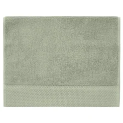 3 grandes serviettes invité Zéro Twist 560 g/m² Sauge 40x60 cm SENSOFT