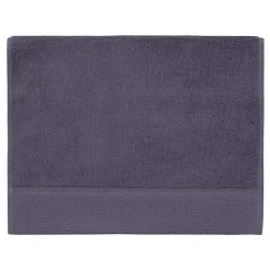 3 grandes serviettes invité Zéro Twist 560 g/m² Myrtille 40x60 cm SENSOFT