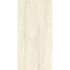 2 panneaux muraux de salle de bains l.100 x H.210 cm, effet pierre calcaire, Schulte DecoDesign