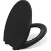 Abattant de WC avec Système d'abaissement Automatique et Bouton-poussoir Mono-touche, en Forme de O, CECIPA MAX Abattant WC