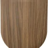 Abattant Double OLFA Descente Assistée "Bois de Noyer" (47x36.5 cm - Marron Clair)
