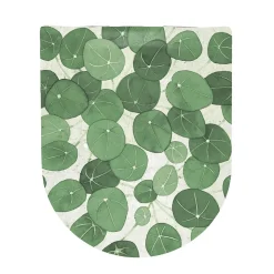 Abattant easy clip avec descente assistée feuilles de Piléa (49.5x38 cm - Blanc)