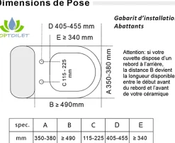 Abattant japonais TopToilet Luxe Ultimate