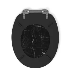 Abattant pour wc mdf effet marbre