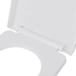 Abattant WC à fermeture en douceur Libération rapide Carré