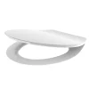 Abattant WC Allibert Slimeo en Thermodur coloris blanc brillant avec frein de chute