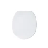 Abattant wc Blanc Charnières Inox MSV