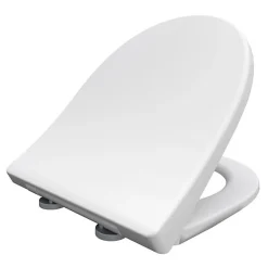 Abattant WC blanc brillant D-Shape Bemis