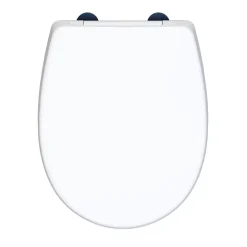 Abattant WC blanc brillant Classic Bemis