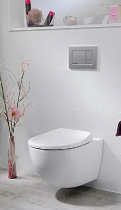 Abattant WC blanc brillant Classic Bemis