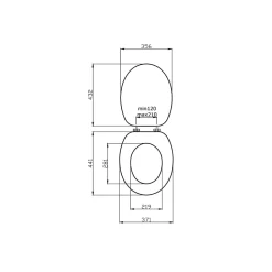 Abattant Wc Bordeaux Mat En Mdf Compatibilité Universelle