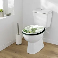 Abattant wc charnieres metal 18 pouces mdf imprime vagabonde Sans