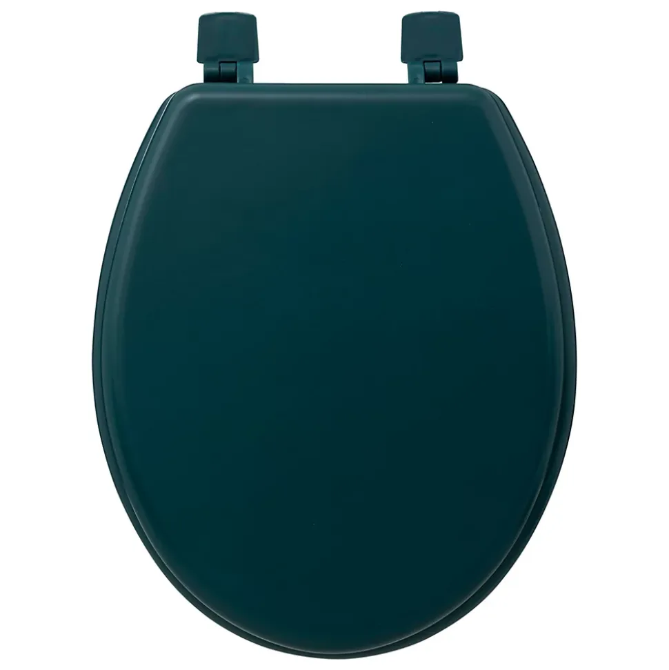 Abattant WC coloris bleu pétrôle à fermeture standard, 5Five Colors