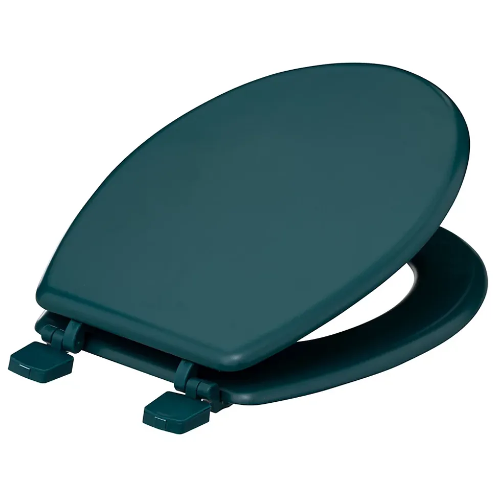 Abattant WC coloris bleu pétrôle à fermeture standard, 5Five Colors