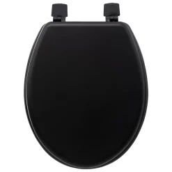 Abattant WC coloris noir à fermeture standard, 5Five Colors