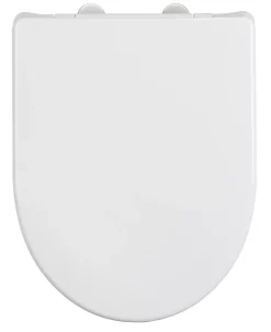 Abattant WC déclipsable blanc avec frein de chute Sindia