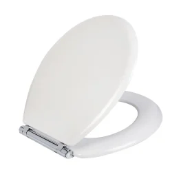 Abattant WC double - Tradition Easy Clip - Olfa - Blanc - Entraxe 65 à 170 mm