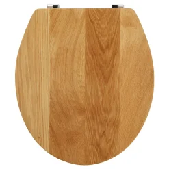 Abattant WC en chêne avec fermeture standard, GoodHome Cervia