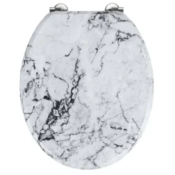 Abattant WC en MDF design marbre Onyx