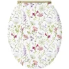 Abattant wc en mdf flore soft close