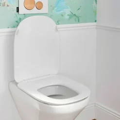 Abattant WC extra-plat JACOB DELAFON Modern Life à descente progressive et déclipsable blanc