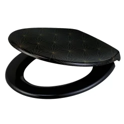 Abattant WC GoodHome Diani déco art deco