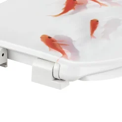 Abattant WC GoodHome Genoa décor poisson