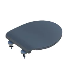 Abattant WC gris anthracite brillant Bemis
