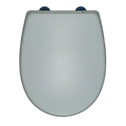 Abattant WC gris clair brillant Classic Bemis