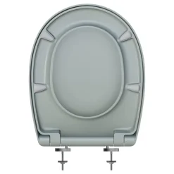 Abattant WC gris clair brillant Classic Bemis