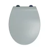 Abattant WC gris clair brillant Slim Bemis