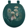Abattant wc imprimé "ginkoblue" 47cm vert