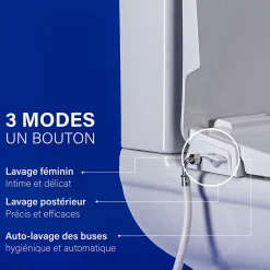 Abattant WC Japonais BOKU (forme ovale) non électrique