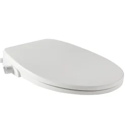 Abattant WC japonais lavant avec frein de chute, blanc, GoodHome Timok
