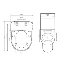 Abattant wc japonais lavant électronique