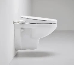 Abattant WC lavant Bau avec frein de chute blanc Grohe