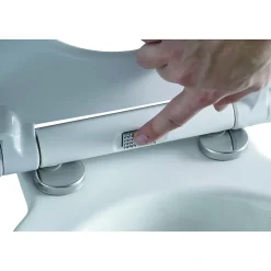 Abattant WC lumineux thermodur LED 45x37x6cm