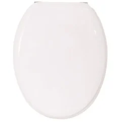 Abattant Wc MDF Blanc - MSV - Universel - Accessoires de salle de bain