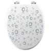 Abattant WC MDF charnières métal Bubble