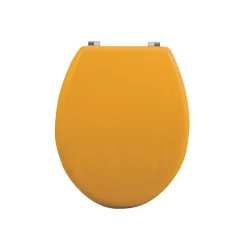 Abattant wc MDF CLEO Safran mat Charnières en Inox MSV