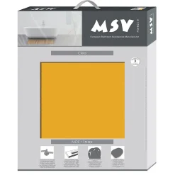 Abattant wc MDF CLEO Safran mat Charnières en Inox MSV