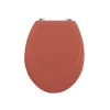Abattant wc MDF CLEO Terracotta mat Charnières en Inox MSV