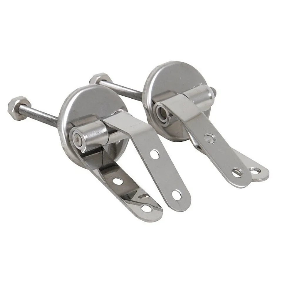 Abattant wc MDF en Décor Pin Marron Charnières Inox MSV