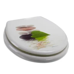 Abattant WC MDF Lingga - MSV - Universel - Blanc - 42,5x36,5x5cm