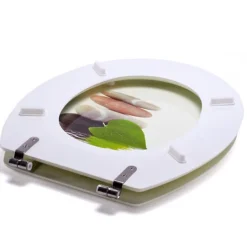 Abattant WC MDF Lingga - MSV - Universel - Blanc - 42,5x36,5x5cm