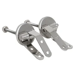 Abattant wc MDF Marron Charnières Inox MSV