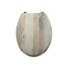 Abattant wc MDF Ombo Beige Charnières Inox MSV