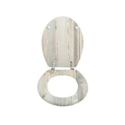 Abattant wc MDF Ombo Beige Charnières Inox MSV